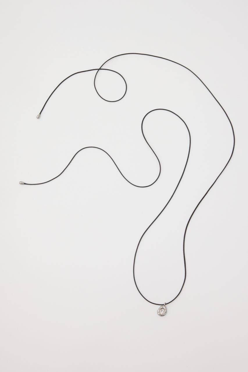 MOUSSY「STONE PENDANT CORD ネックレス」|ネックレス|
