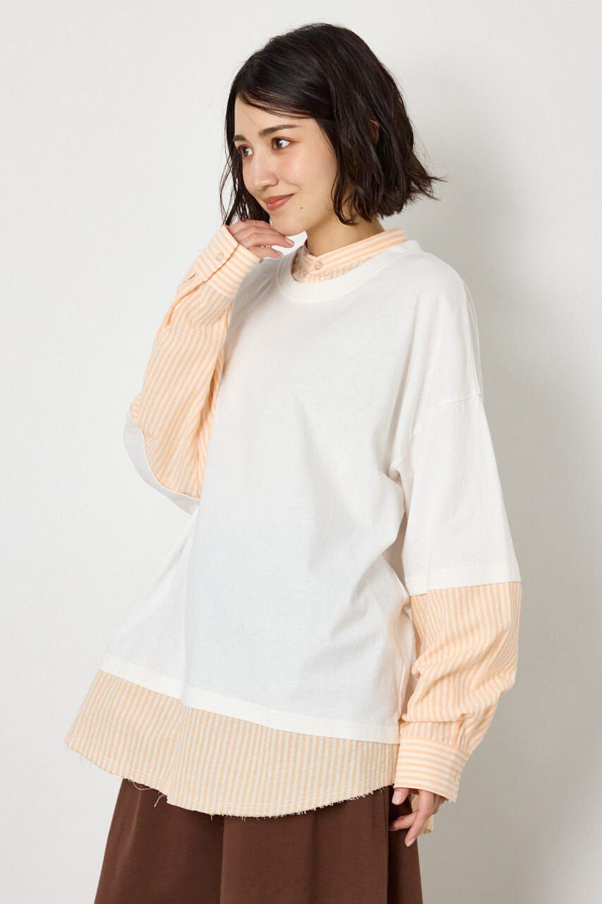 RODEO CROWNS「レイヤードビッグTシャツ」|Tシャツ・カットソー|
