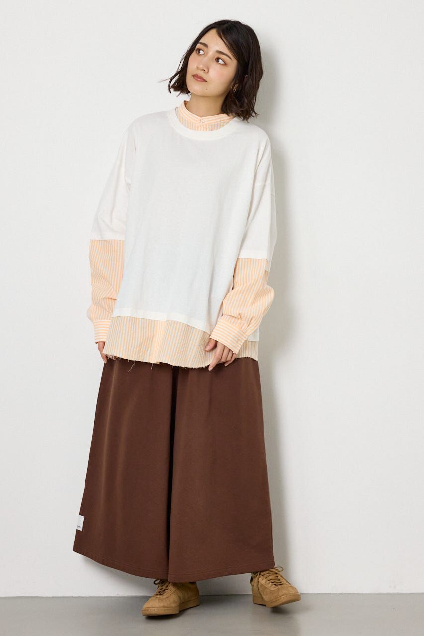 RODEO CROWNS「レイヤードビッグTシャツ」|Tシャツ・カットソー|