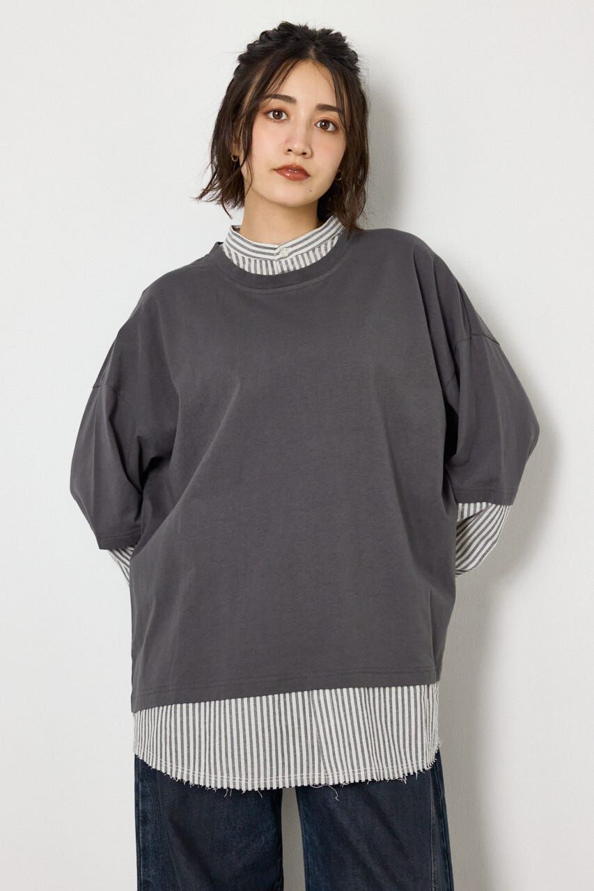 RODEO CROWNS「レイヤードビッグTシャツ」|Tシャツ・カットソー|