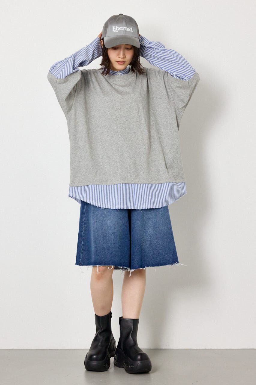 RODEO CROWNS「レイヤードビッグTシャツ」|Tシャツ・カットソー|