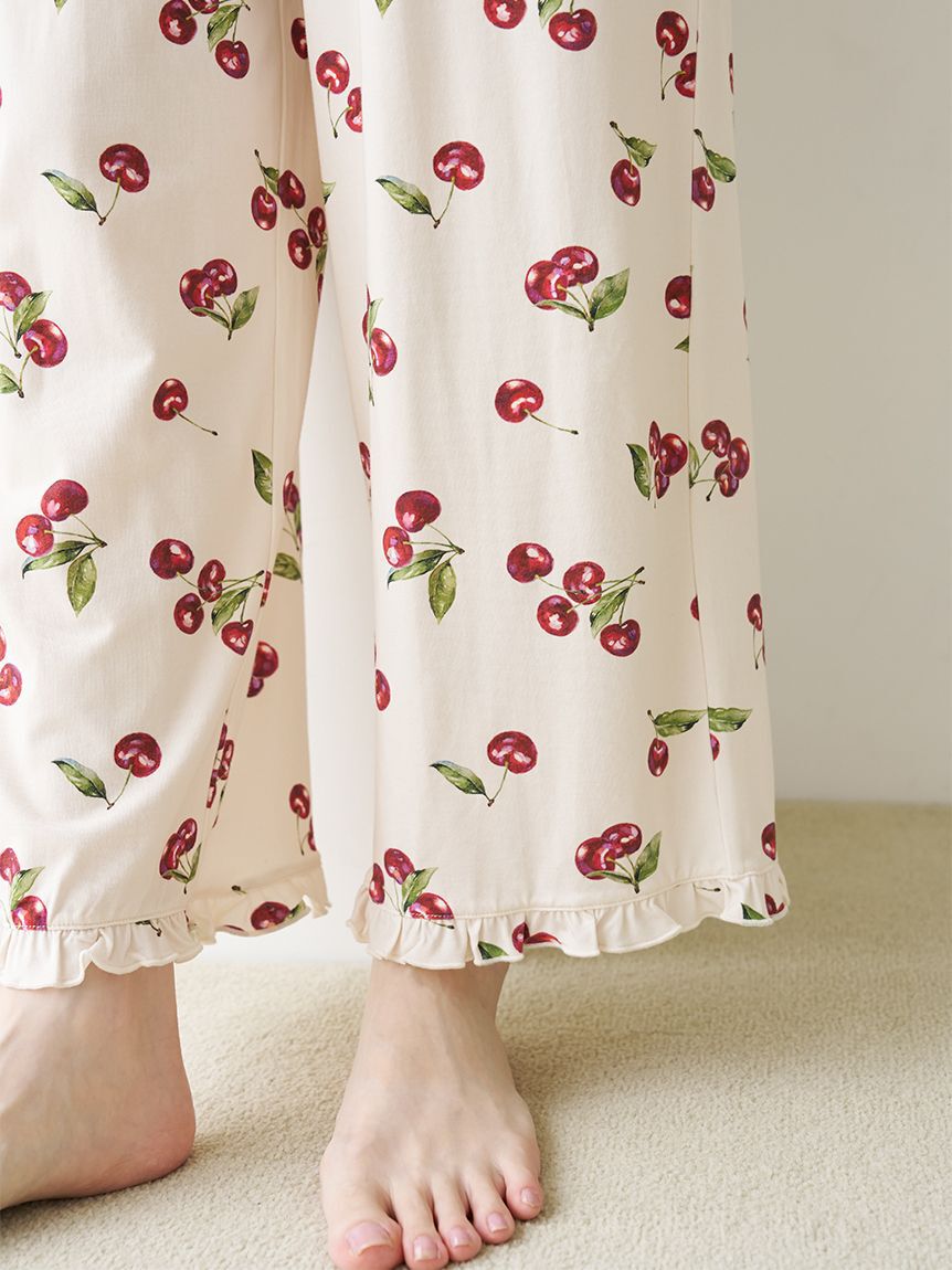 SNIDEL HOME「【Moilis】チェリーロングパンツ」|ルームウェア|