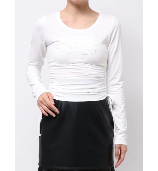 RESEXXY「【骨格ストレート向け】サイドドロストロングTシャツ」|Tシャツ・カットソー|