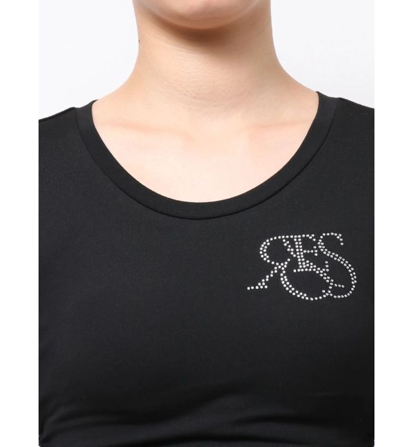 RESEXXY「【骨格ウェーブ向け】サイドドロストロングTシャツ」|Tシャツ・カットソー|