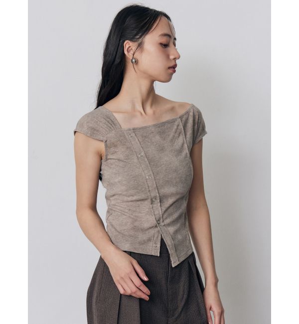 MURUA「ワンショルユーズドライクトップス」|Tシャツ・カットソー|
