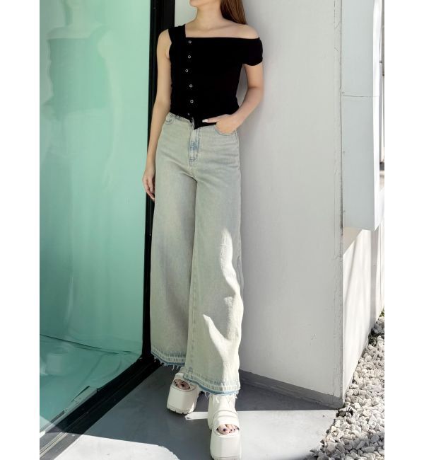 MURUA「ワンショルユーズドライクトップス」|Tシャツ・カットソー|