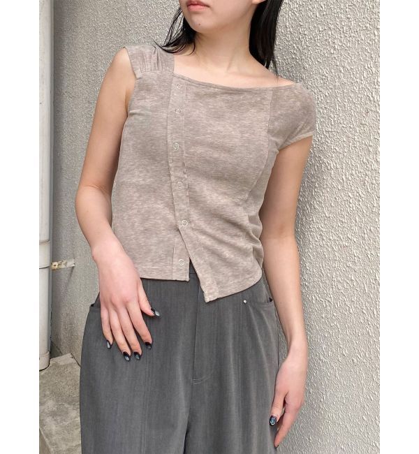 MURUA「ワンショルユーズドライクトップス」|Tシャツ・カットソー|