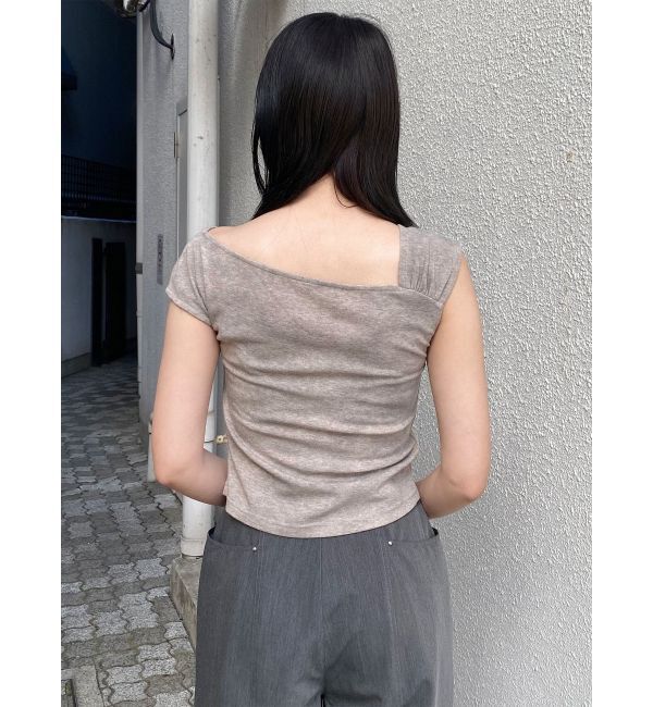 MURUA「ワンショルユーズドライクトップス」|Tシャツ・カットソー|