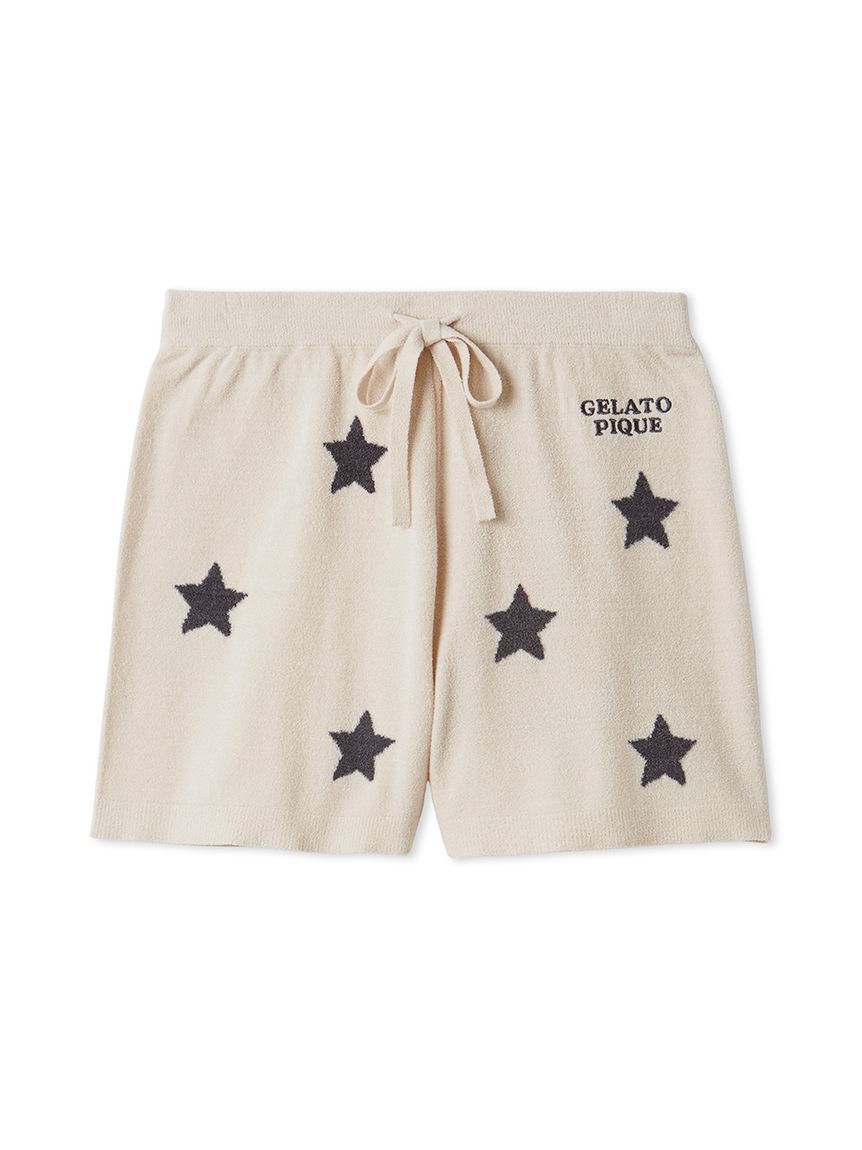 gelato pique「【ONLINE限定カラーあり】スタージャガードショートパンツ」|ルームウェア|BEG