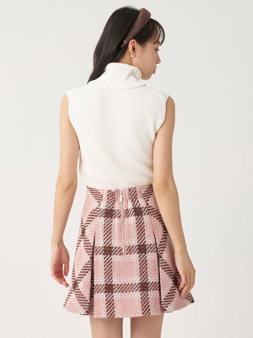 SNIDEL「【販路限定サイズあり】ロービングチェックミニスカート」|スカート|