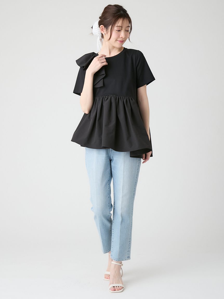 CELFORD「アシンメトリーカットチュニック」|Tシャツ・カットソー|