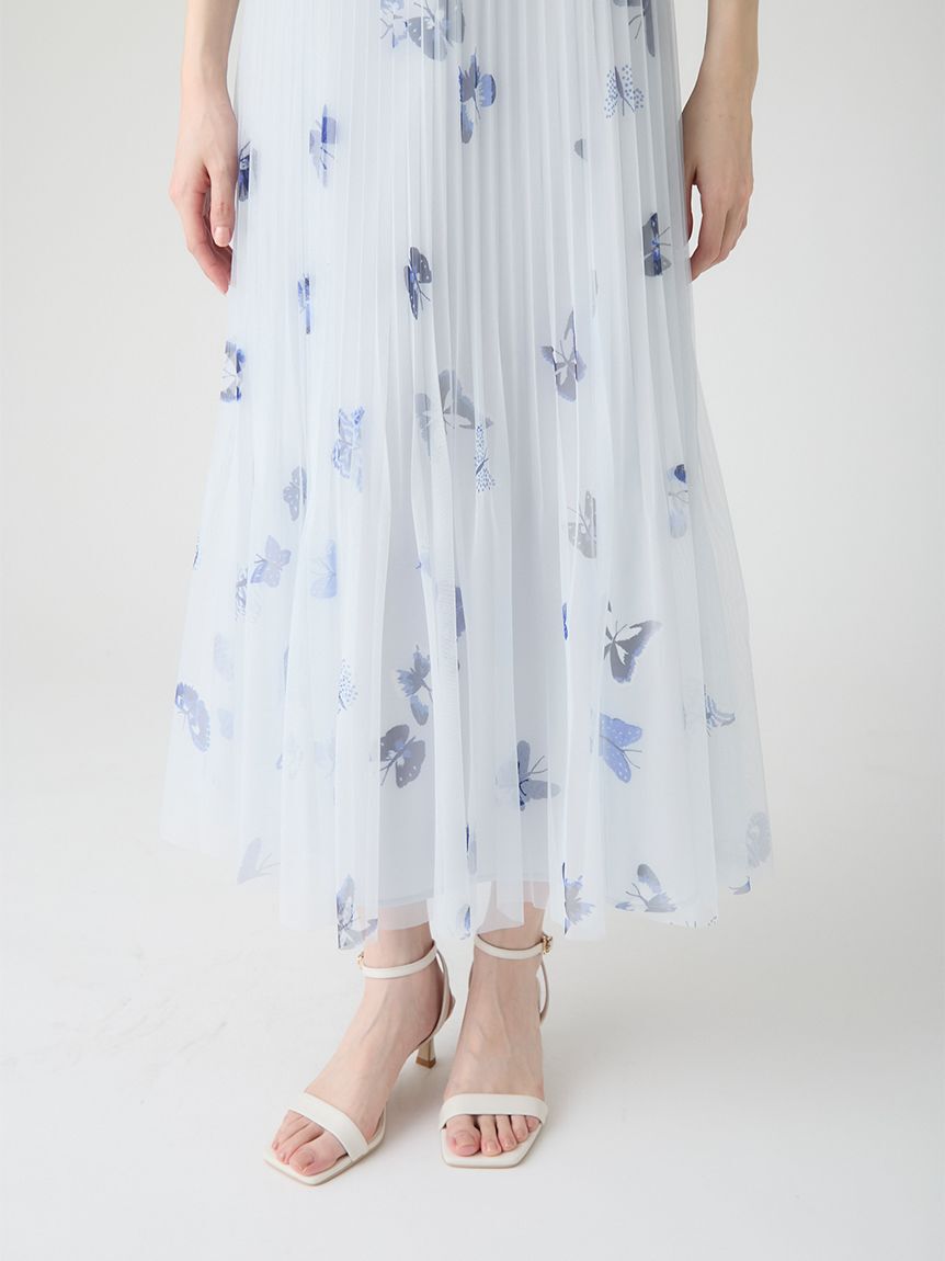 CELFORD「【洗える】【HANAE MORI&times;CELFORDコラボ】バタフライプリントワンピース」|ワンピース|