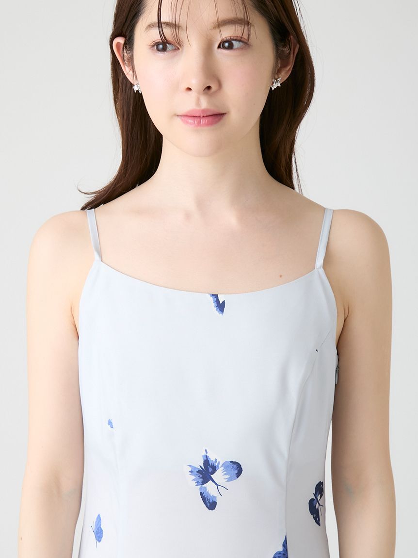 CELFORD「【洗える】【HANAE MORI&times;CELFORDコラボ】バタフライプリントワンピース」|ワンピース|
