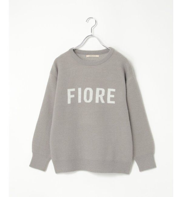 VENCE share style「FIOREロゴジャガードニット」|ニット・セーター|