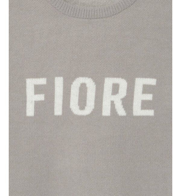 VENCE share style「FIOREロゴジャガードニット」|ニット・セーター|