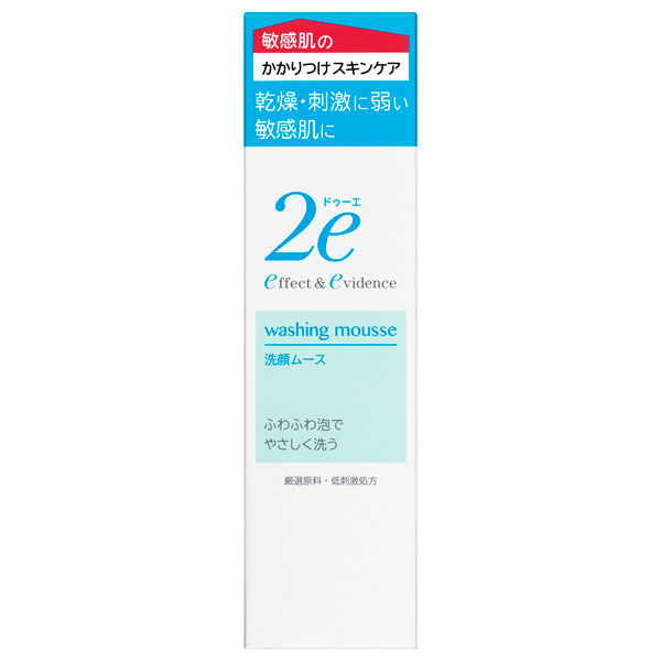  「2e（ドゥーエ） 洗顔ムース 本体 (120ml)」|洗顔料|