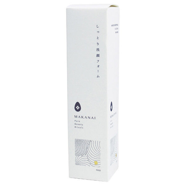  「MAKANAI しっとり洗顔フォーム（静けさが訪れる香り） 本体/静けさが訪れる香り (140g)」|洗顔料|