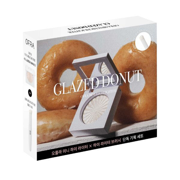  「OFRA ハイライターブラシセット Glazed Donut (3g、1本)」|フェイスパウダー|