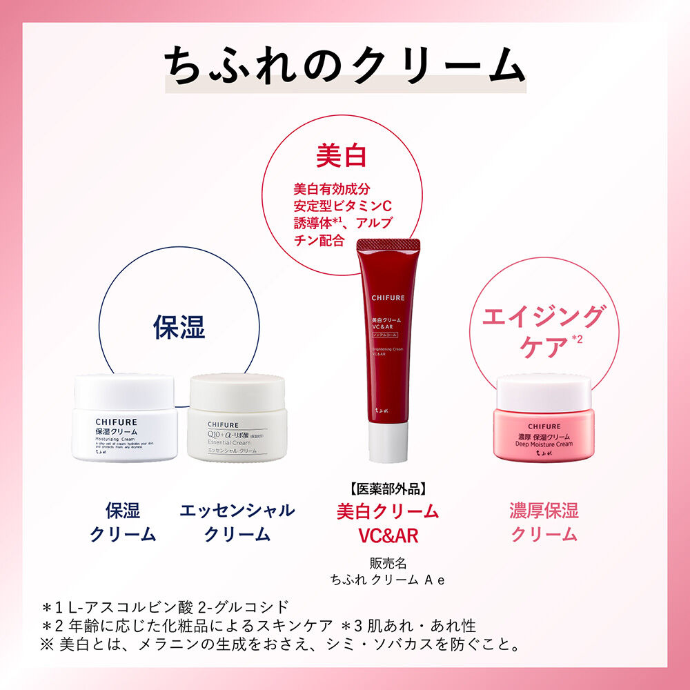  「ちふれ エッセンシャルクリームN (30g)」|美容液・オイル・クリーム|
