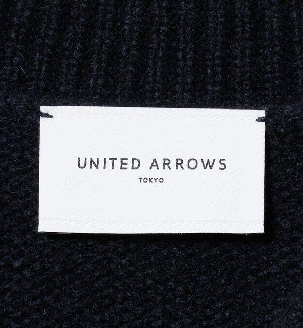 UNITED ARROWS「CA/W ハーフスリーブ Vネック ニット」|ニット・セーター|