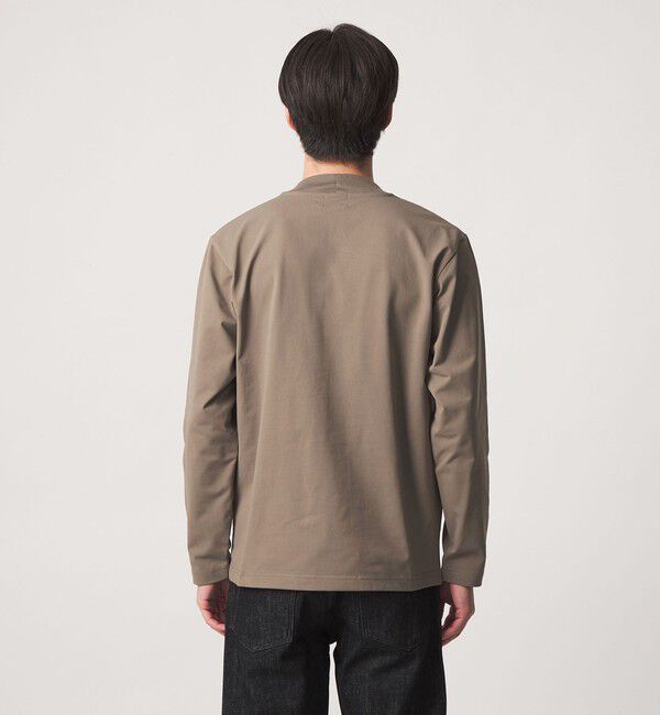 UNITED ARROWS green label relaxing「【WEB限定】JUST fit クリーン カノコ ジャケイン 長袖 Tシャツ -抗菌-」|Tシャツ・カットソー|