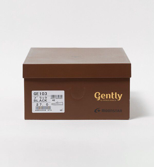 UNITED ARROWS green label relaxing「＜MOONSTAR＞gently コインローファー ブラック ドレススニーカー」|ローファー|