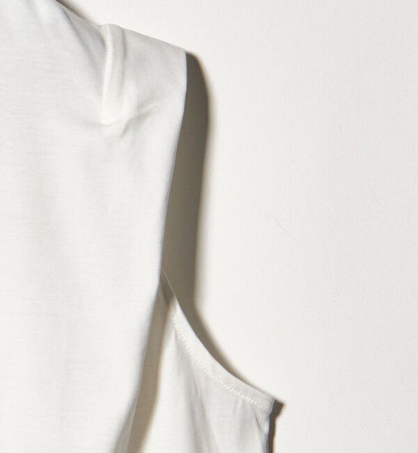 UNITED ARROWS green label relaxing「フォトプリント フレンチスリーブ Tシャツ 接触冷感」|Tシャツ・カットソー|