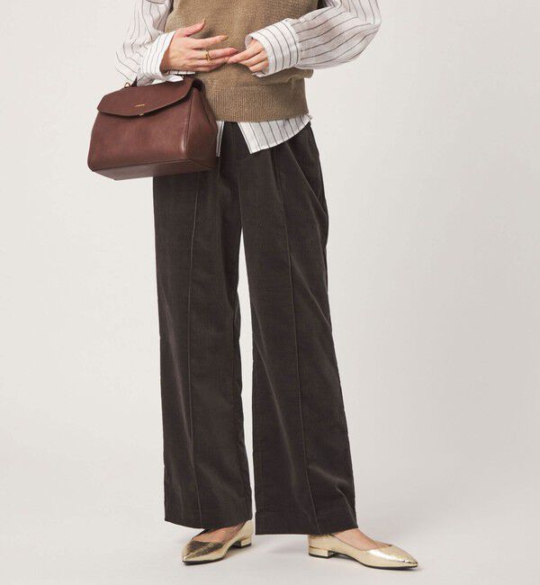 UNITED ARROWS green label relaxing「【結論シリーズ】コーデュロイニーハイフレア」|その他|