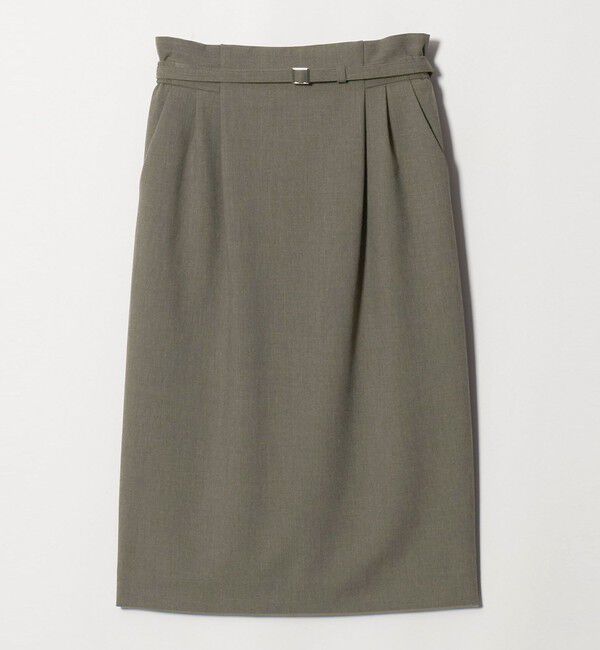 UNITED ARROWS green label relaxing「［size SHORT/TALLあり］ライト ダブルクロス タイトスカート」|タイト|