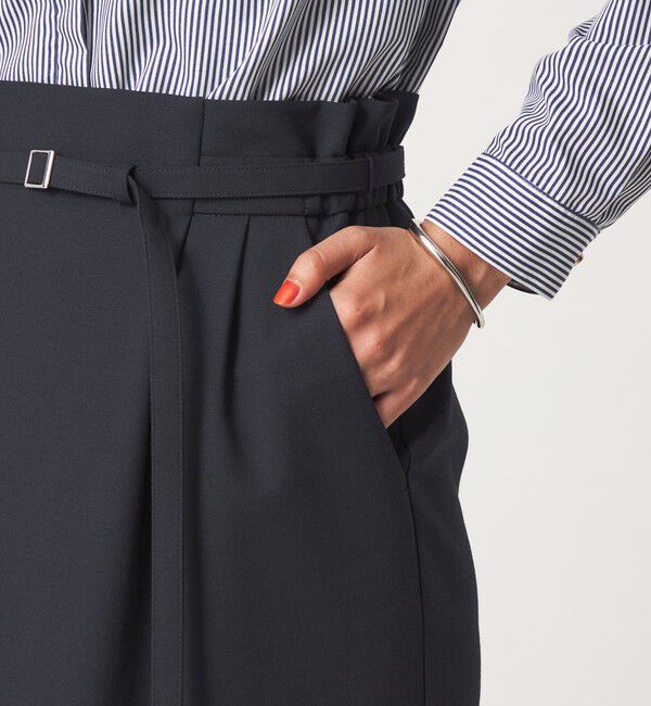 UNITED ARROWS green label relaxing「［size SHORT/TALLあり］ライト ダブルクロス タイトスカート」|タイト|