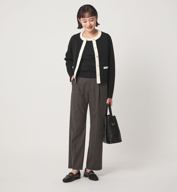 UNITED ARROWS green label relaxing「フォルム スリーブ プルオーバー ニット」|ニット・セーター|