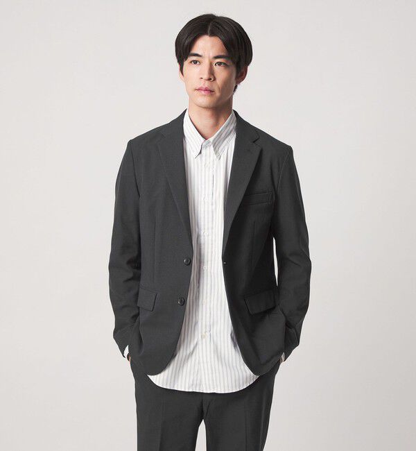 UNITED ARROWS green label relaxing「【WEB限定】JUST fit ウールライク ナロー セットアップ ジャケット＆パンツ -ストレッチ-」|スーツ|