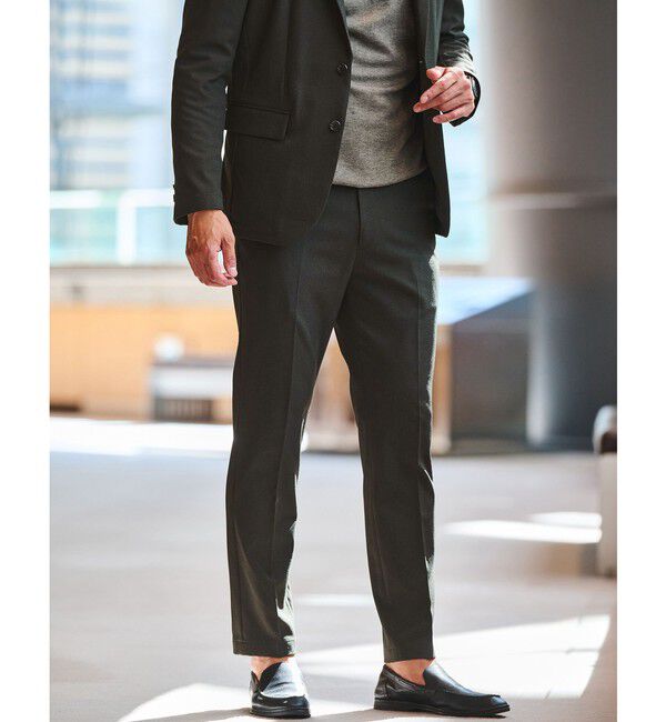 UNITED ARROWS green label relaxing「【WEB限定】JUST fit ウールライク ナロー セットアップ ジャケット＆パンツ -ストレッチ-」|スーツ|