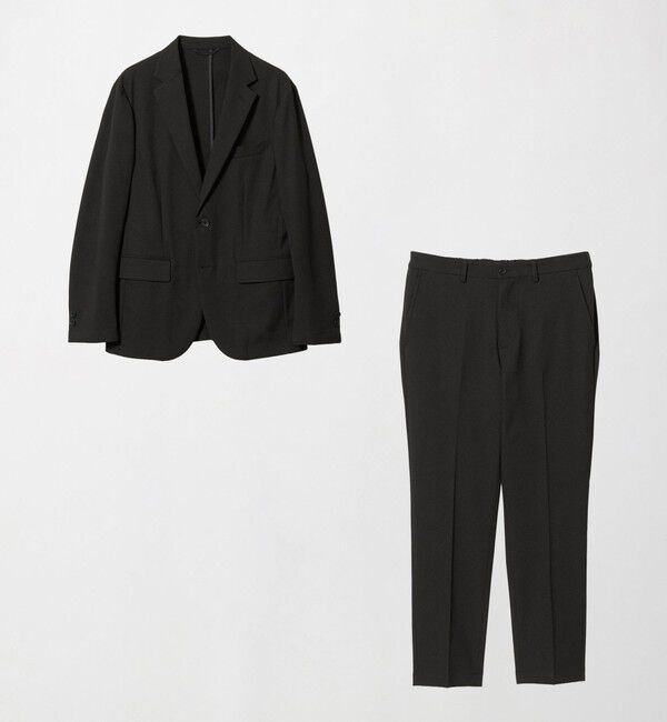 UNITED ARROWS green label relaxing「【WEB限定】JUST fit ウールライク ナロー セットアップ ジャケット＆パンツ -ストレッチ-」|スーツ|