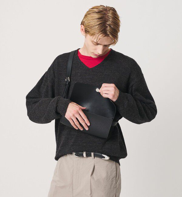 BEAUTY&YOUTH UNITED ARROWS「&ldquo;Emboss Bag Series&rdquo; ラウンド ショルダー バッグ」|ショルダー・メッセンジャー|