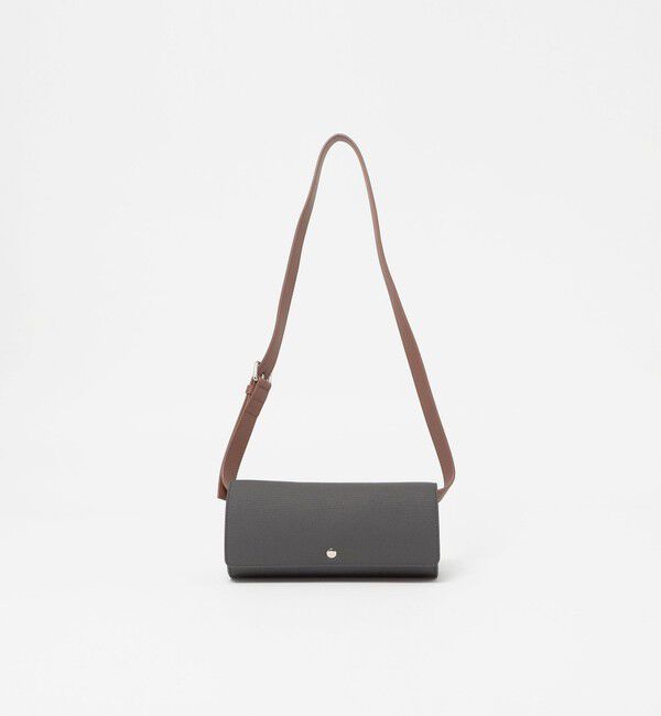 BEAUTY&YOUTH UNITED ARROWS「&ldquo;Emboss Bag Series&rdquo; ラウンド ショルダー バッグ」|ショルダー・メッセンジャー|DK.GRAY
