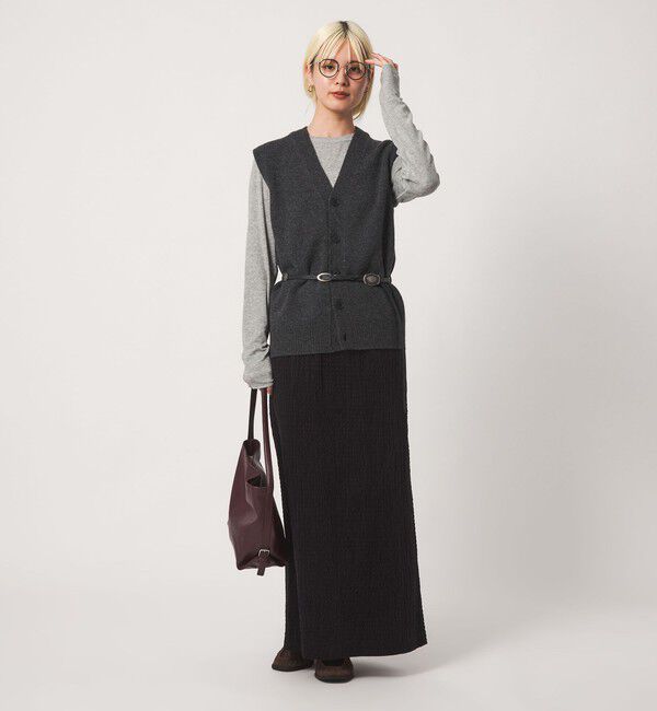 BEAUTY&YOUTH UNITED ARROWS「毛セルロースブレンド クルーネック カットソー」|Tシャツ・カットソー|