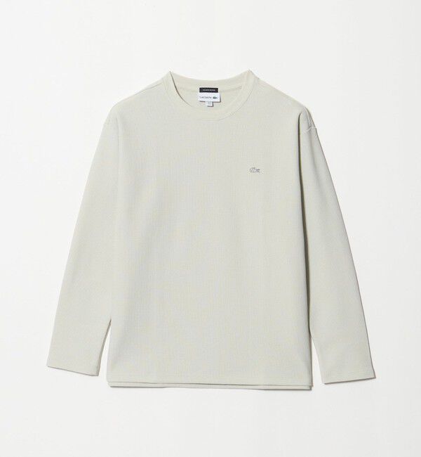 BEAUTY&YOUTH UNITED ARROWS「＜LACOSTE for BEAUTY&YOUTH＞ ワントーン ロングスリーブ カットソー」|Tシャツ・カットソー|