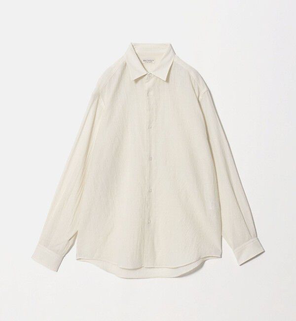 BEAUTY&YOUTH UNITED ARROWS「ウール ガーゼ レギュラー シャツ GRANDE TAPERD型」|シャツ・ブラウス|