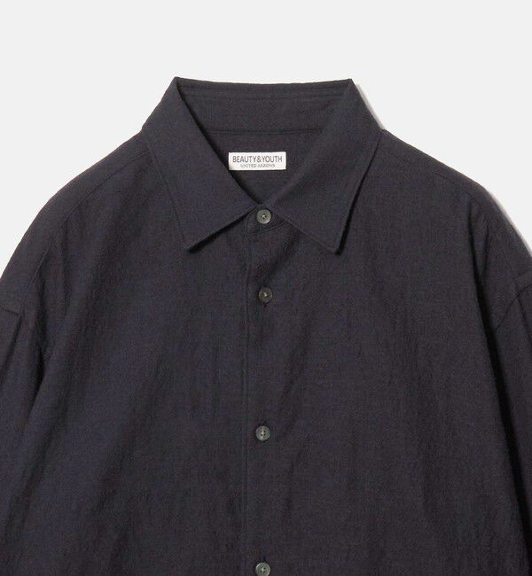 BEAUTY&YOUTH UNITED ARROWS「ウール ガーゼ レギュラー シャツ GRANDE TAPERD型」|シャツ・ブラウス|