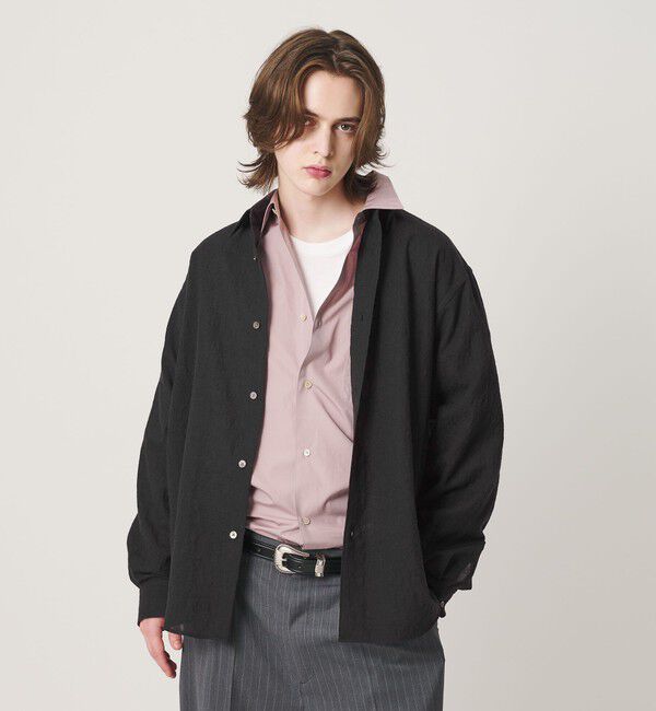 BEAUTY&YOUTH UNITED ARROWS「ウール ガーゼ レギュラー シャツ GRANDE TAPERD型」|シャツ・ブラウス|