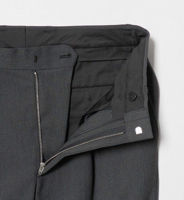 BEAUTY&YOUTH UNITED ARROWS「アルガン トロ 1プリーツ テーパード パンツ NO.7 タテヨコストレッチ」|チノ|