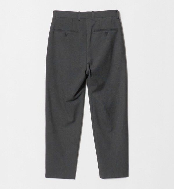 BEAUTY&YOUTH UNITED ARROWS「アルガン トロ 1プリーツ テーパード パンツ NO.7 タテヨコストレッチ」|チノ|