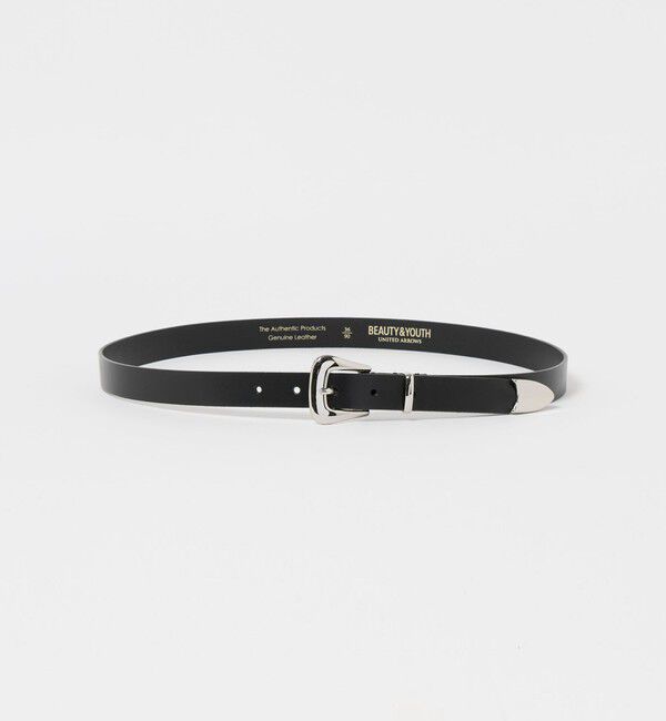 BEAUTY&YOUTH UNITED ARROWS「プレーン ウエスタン ベルト 23mm」|ベルト|