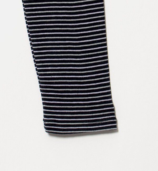 BEAUTY&YOUTH UNITED ARROWS「【別注】＜Healthknit＞ボーダー ヘンリーネック プルオーバー」|Tシャツ・カットソー|