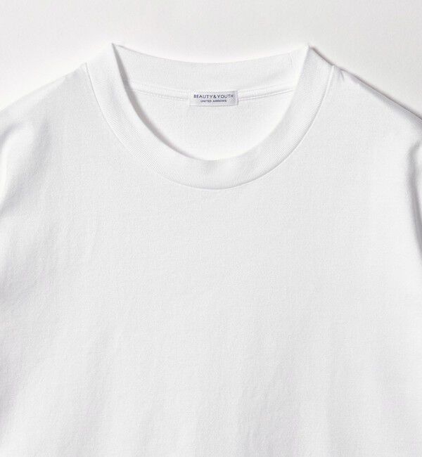 BEAUTY&YOUTH UNITED ARROWS「【WEB限定】クリア コットン アジャスト クルーネック カットソー」|Tシャツ・カットソー|