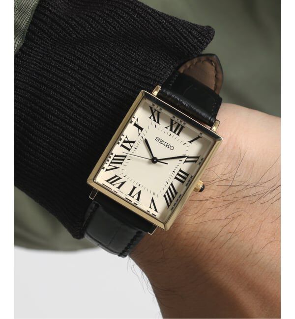 HIROB「《予約》SEIKO Exclusive EDIFICE x HIROB Yellow gold 別注」|腕時計|