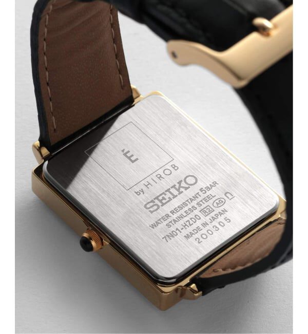 HIROB「《予約》SEIKO Exclusive EDIFICE x HIROB Yellow gold 別注」|腕時計|