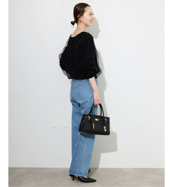 SLOBE IENA「《4サイズ展開/追加8》LE DENIM ストレートデニムパンツ」|デニム|