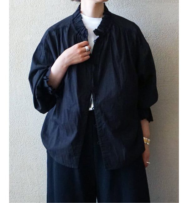 journal standard luxe「コットンローン フリルブラウス」|シャツ・ブラウス|
